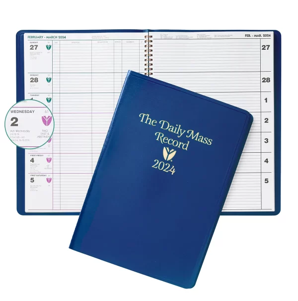 The Daily Mass Record Book 2024 Laurence Church Supplies