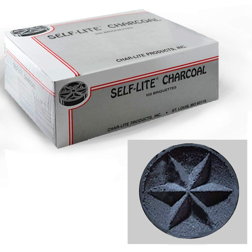 SelfLite Charcoal for Incense Laurence Church Supplies